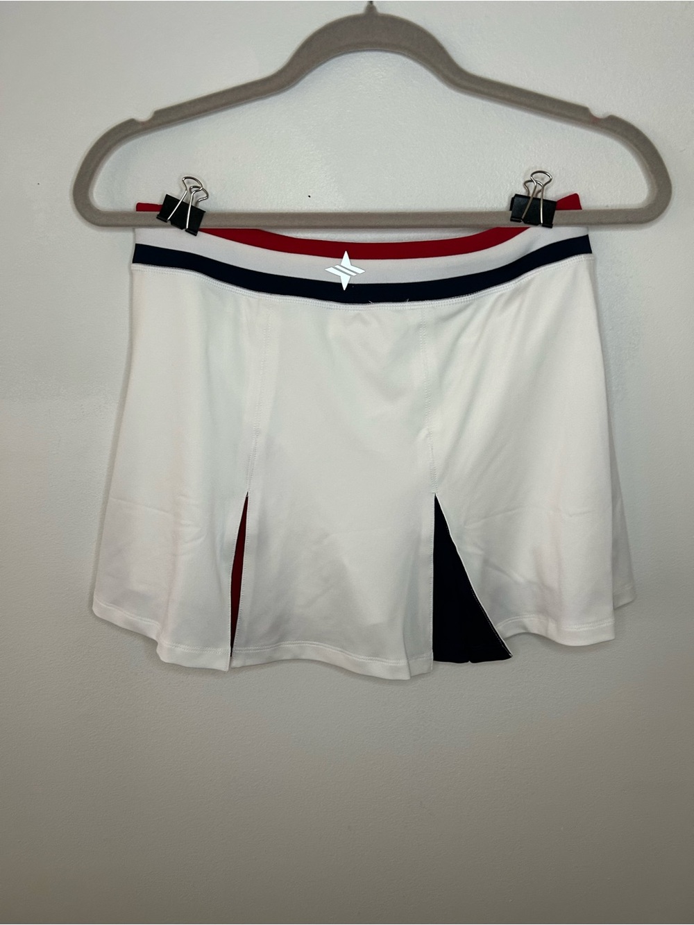 TNUCK SPORT Americana 14 Inch Performance Stretch Woven Carly Tennis Skirt small - Picture 6 of 7